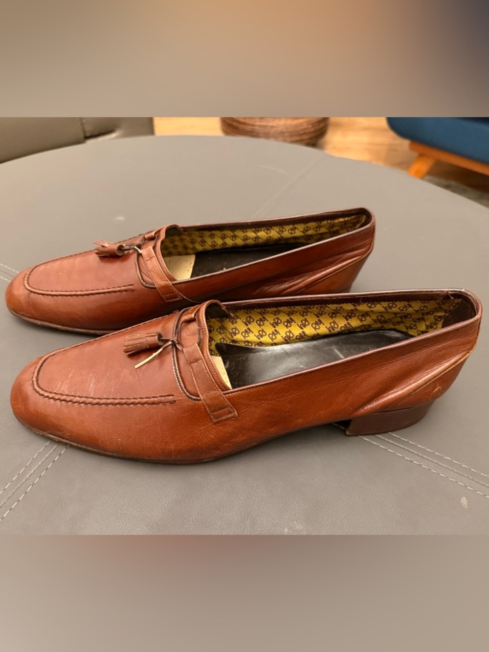 R. Martegani Men’s Italian Tassel Loafer Vintage 12D